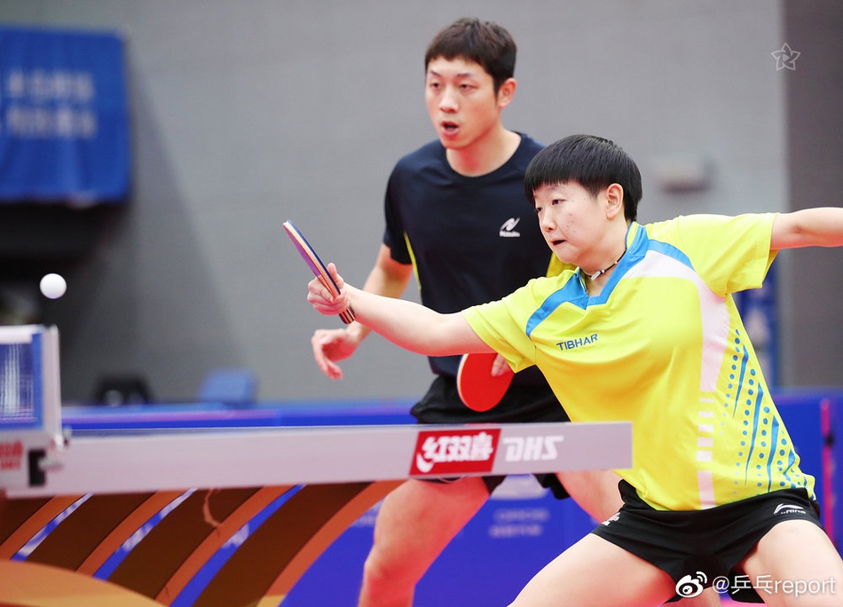 王楚钦/王曼昱全锦赛混双夺冠