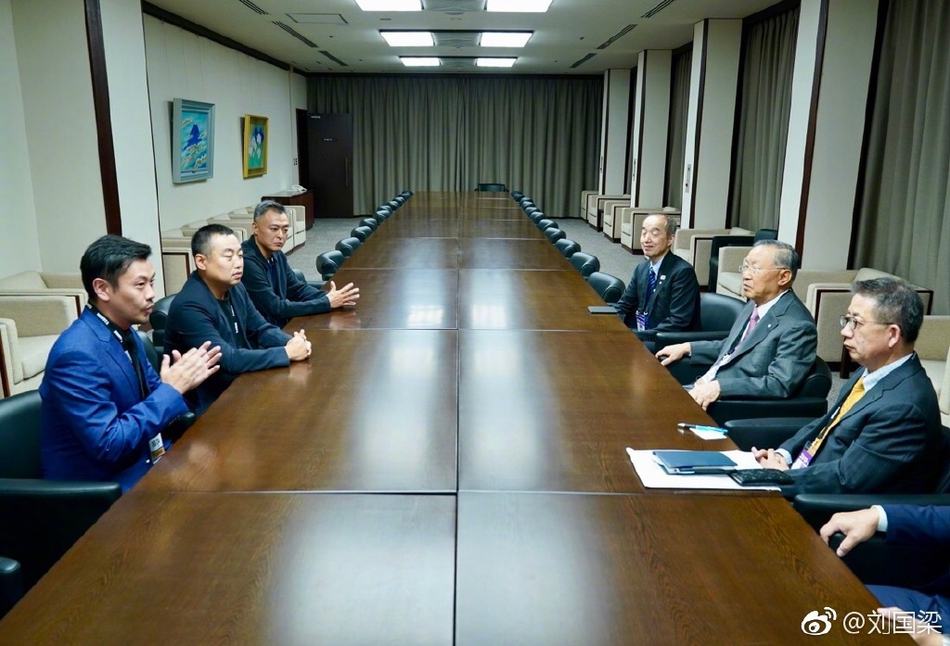 刘国梁考察日本乒乓国家队餐厅