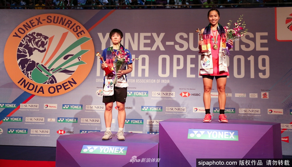 印度赛何冰娇女单获得亚军