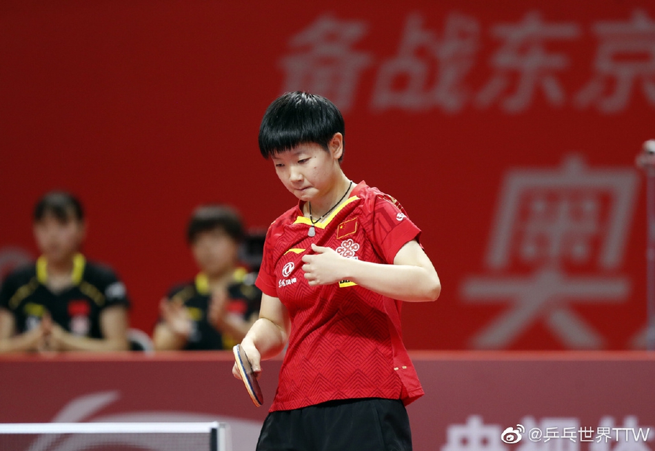 陈梦孙颖莎王曼昱晋级女团决赛