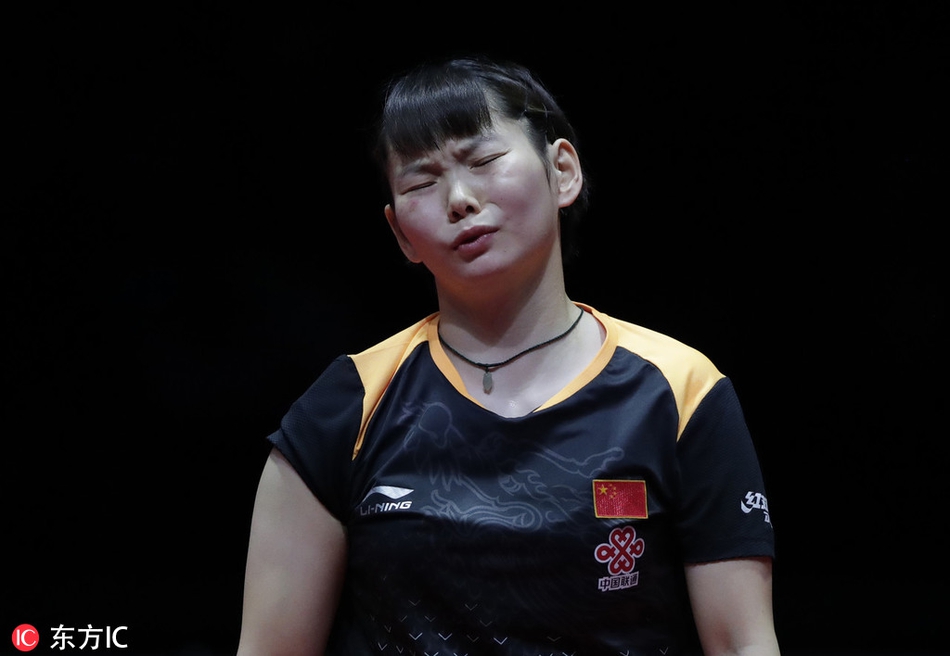 总决赛丁宁2-4何卓佳