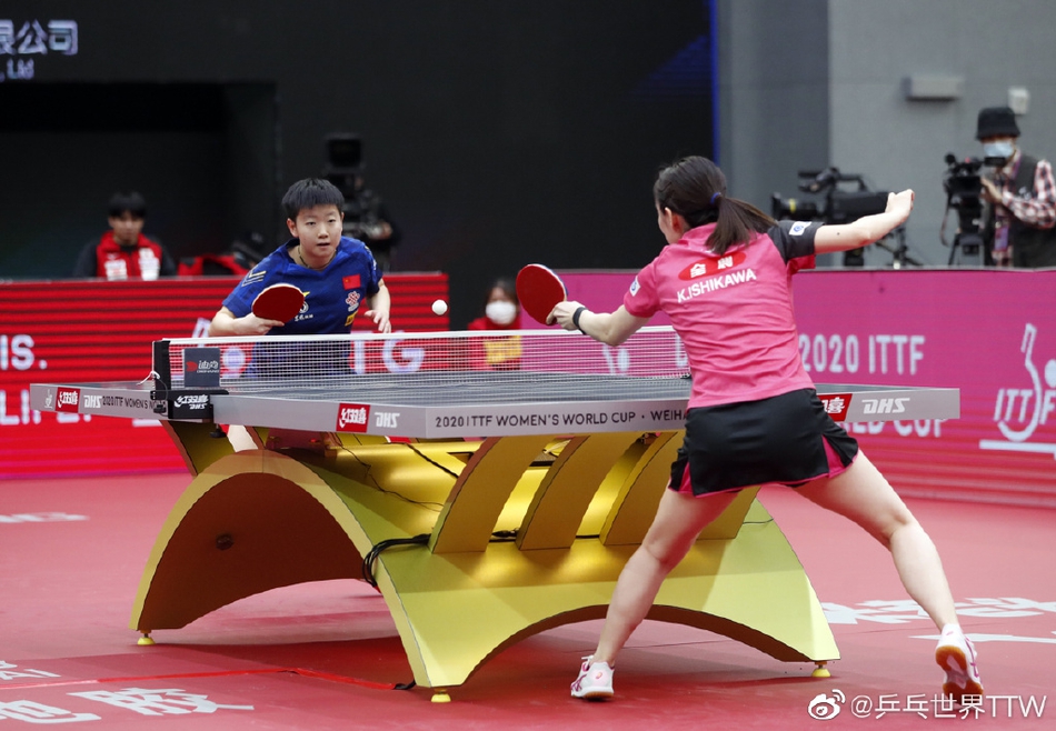 世界杯孙颖莎4-0石川佳纯
