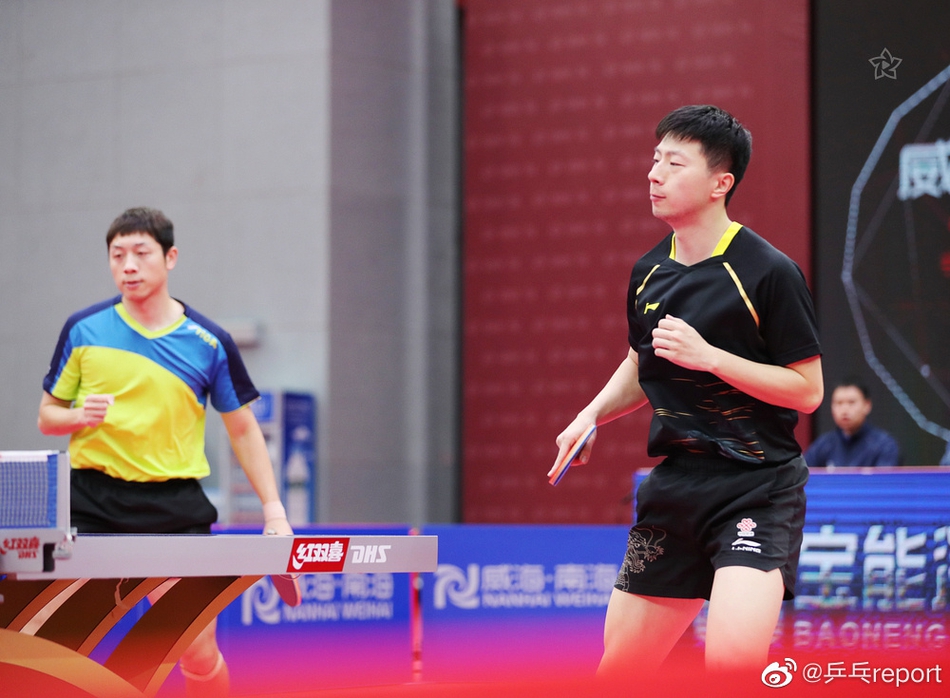 全锦赛马龙/许昕男双夺冠