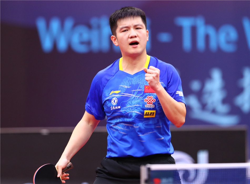 男乒世界杯樊振东4-0庄智渊 晋级八强