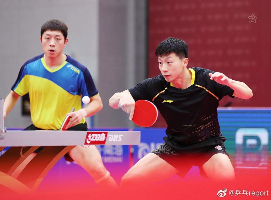 全锦赛马龙/许昕男双夺冠