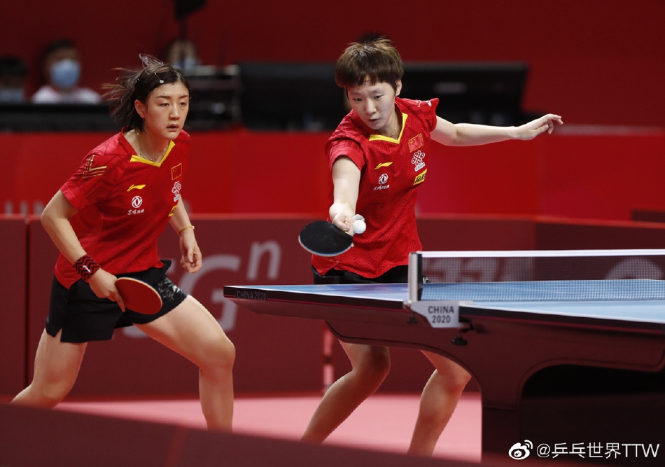 模拟赛陈梦孙颖莎王曼昱女团夺冠