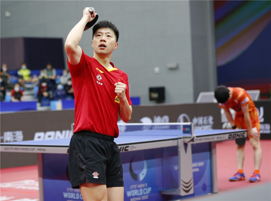 马龙胜张本智和闯入世界杯决赛