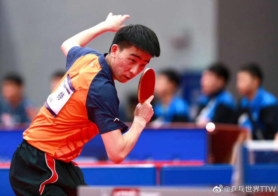 乒乓球全锦赛半决赛精彩瞬间