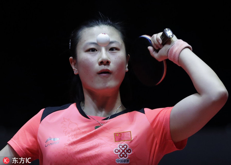 总决赛丁宁2-4何卓佳