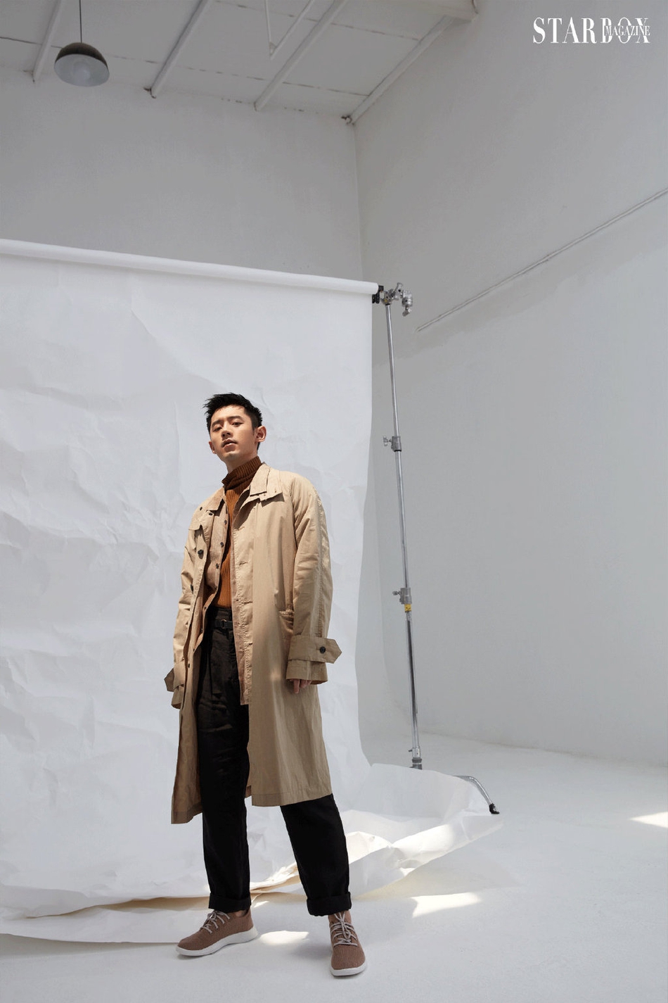 张继科拍时尚大片魅力十足