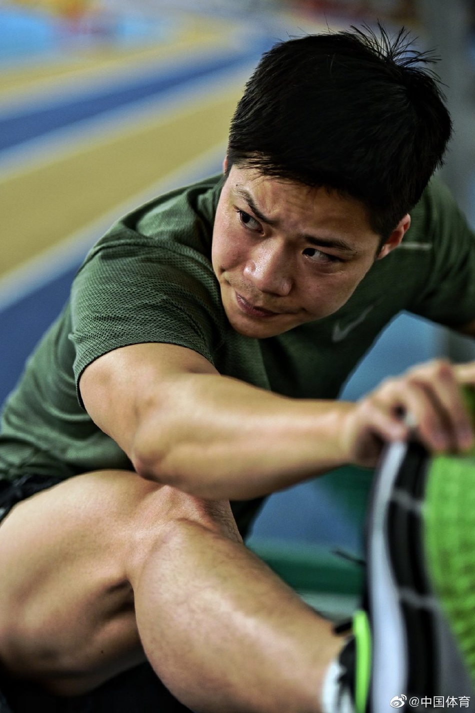 中国田径队备战奥运会