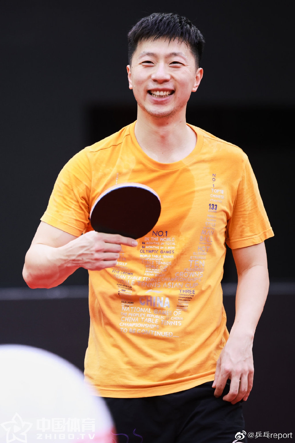 马龙樊振东备战男乒世界杯