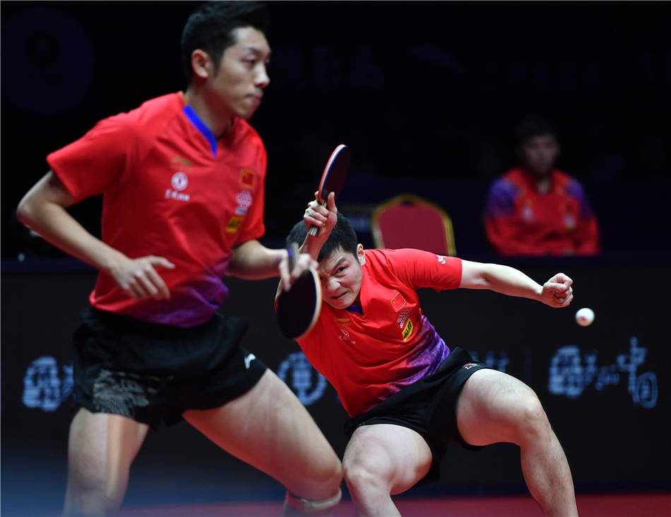 总决赛许昕/樊振东夺冠