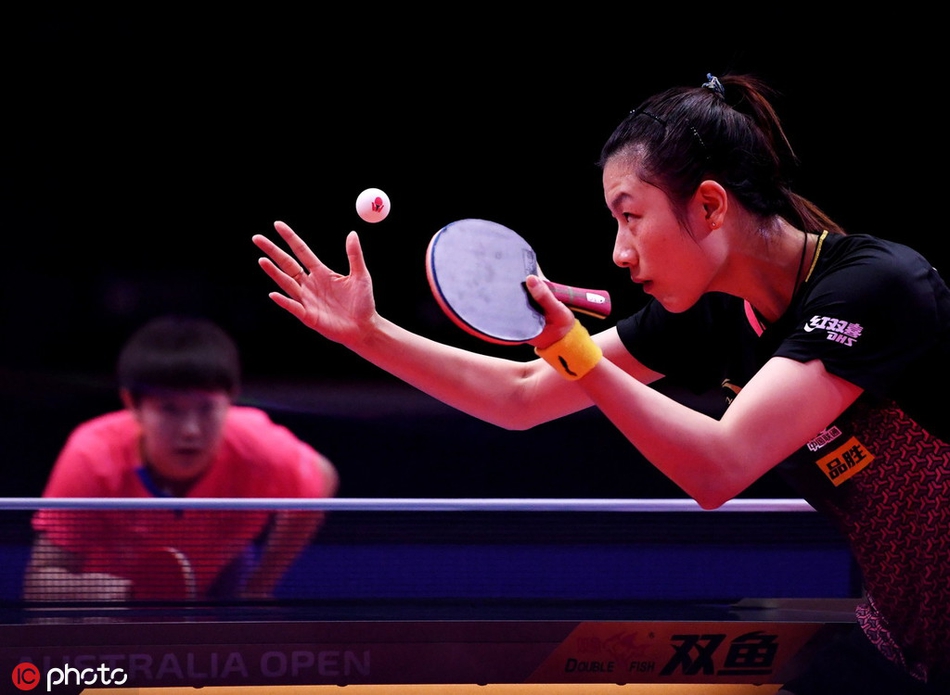 澳乒赛孙颖莎胜丁宁夺冠