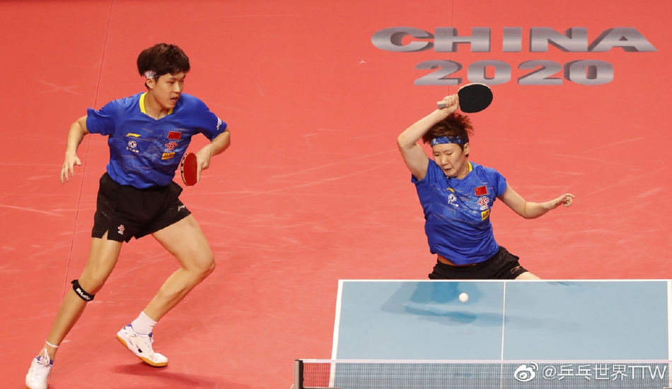 奥运模拟赛许昕/孙颖莎夺冠