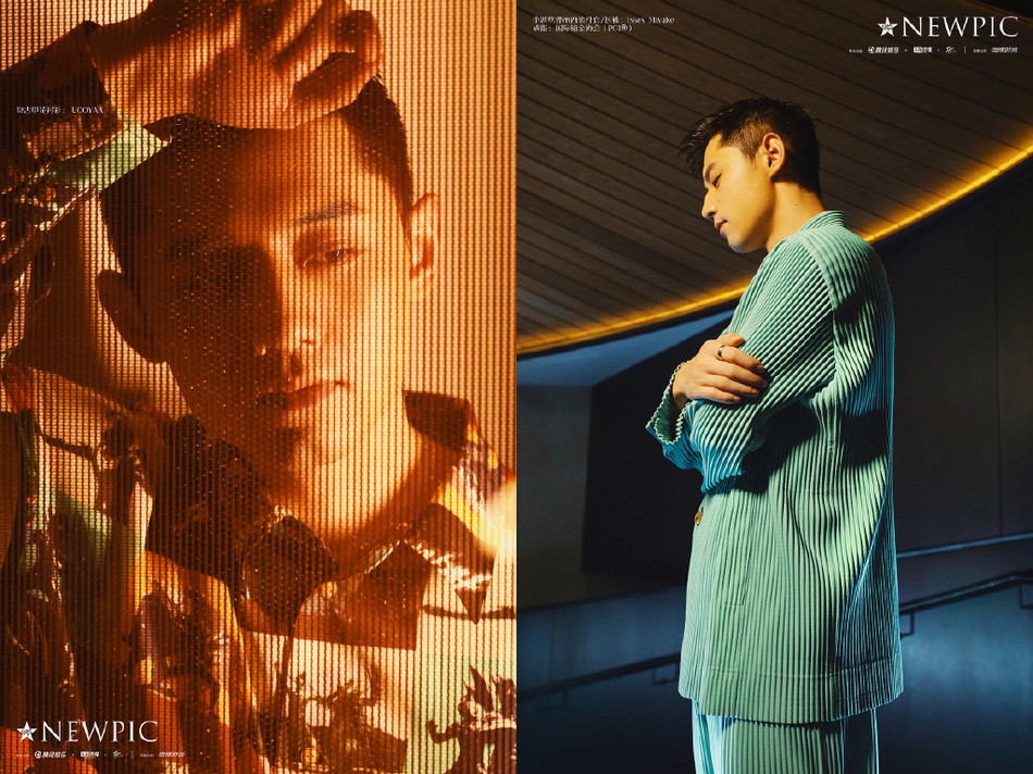 张继科拍写真目光笃定成熟