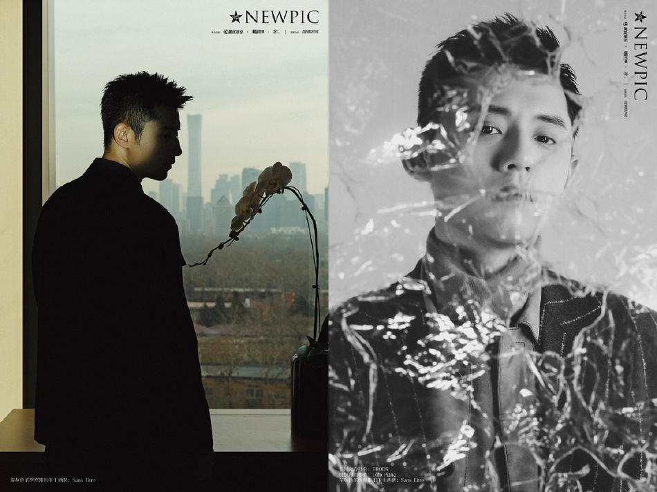 张继科拍写真目光笃定成熟