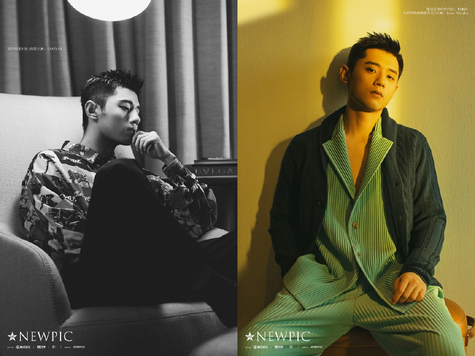 张继科拍写真目光笃定成熟