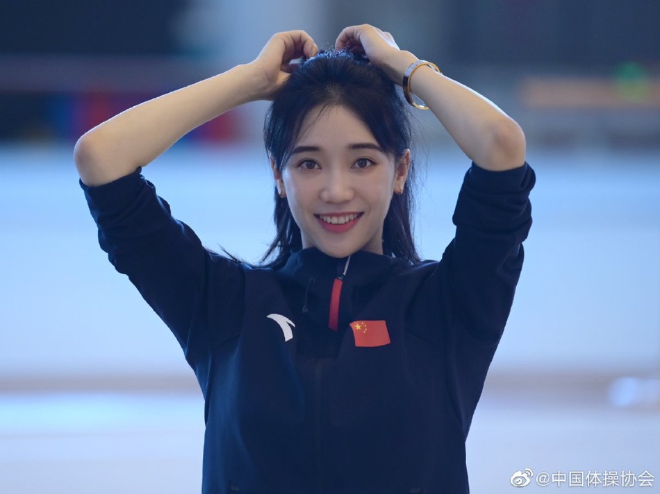 中国艺术体操队备战奥运