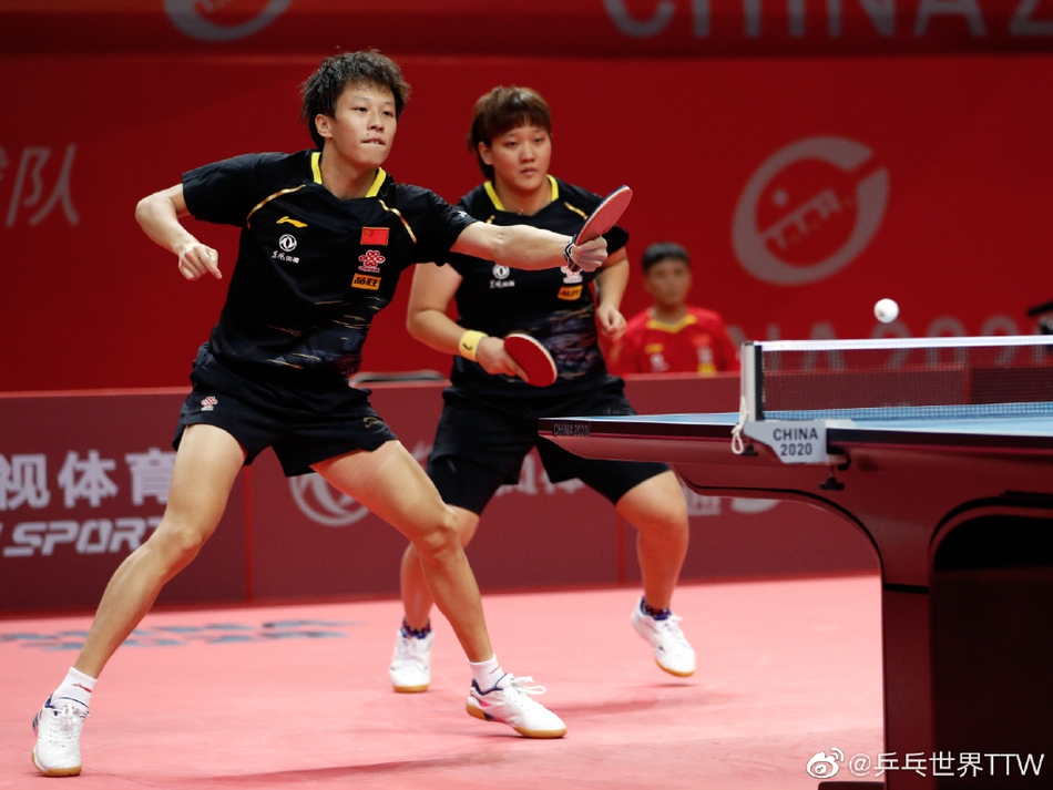 国乒奥运模拟赛混双1/4决赛结束