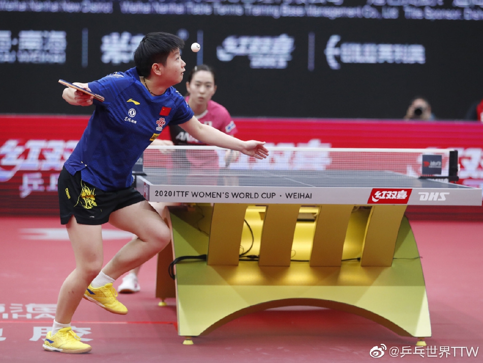 世界杯孙颖莎4-0石川佳纯
