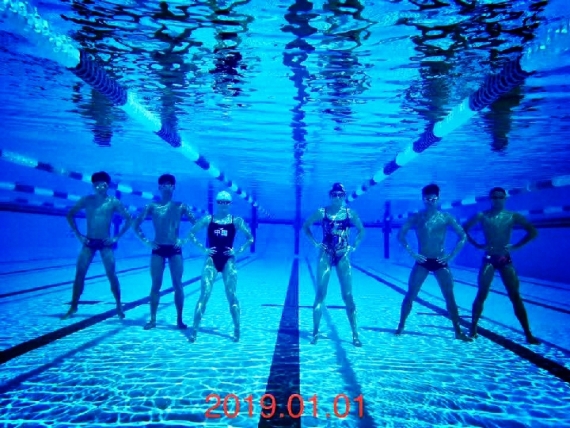 中国游泳新年第一课