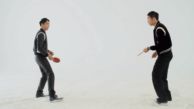 打破次元壁！许昕许魏洲同框