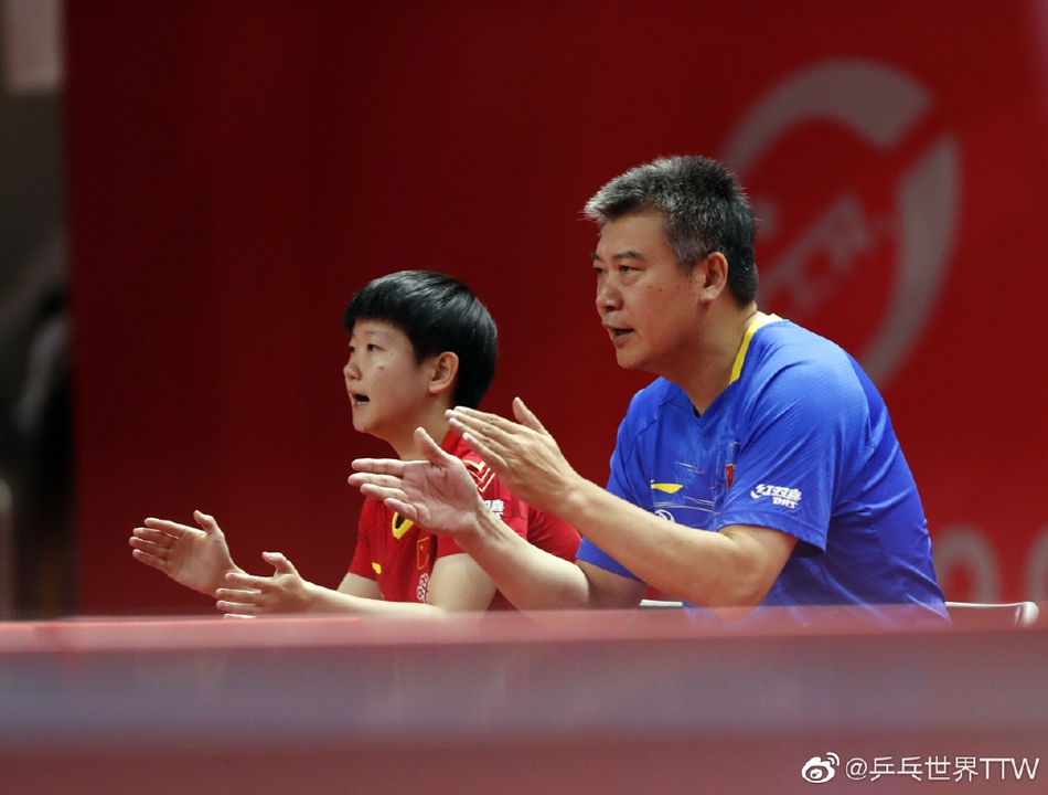 模拟赛陈梦孙颖莎王曼昱女团夺冠