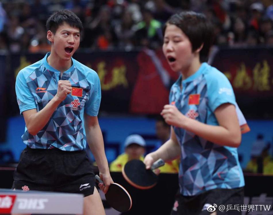 亚锦赛周雨陈幸同混双夺冠