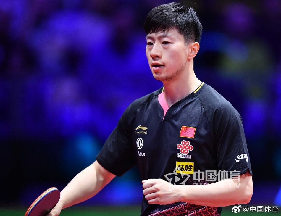 世乒赛马龙胜梁靖进决赛
