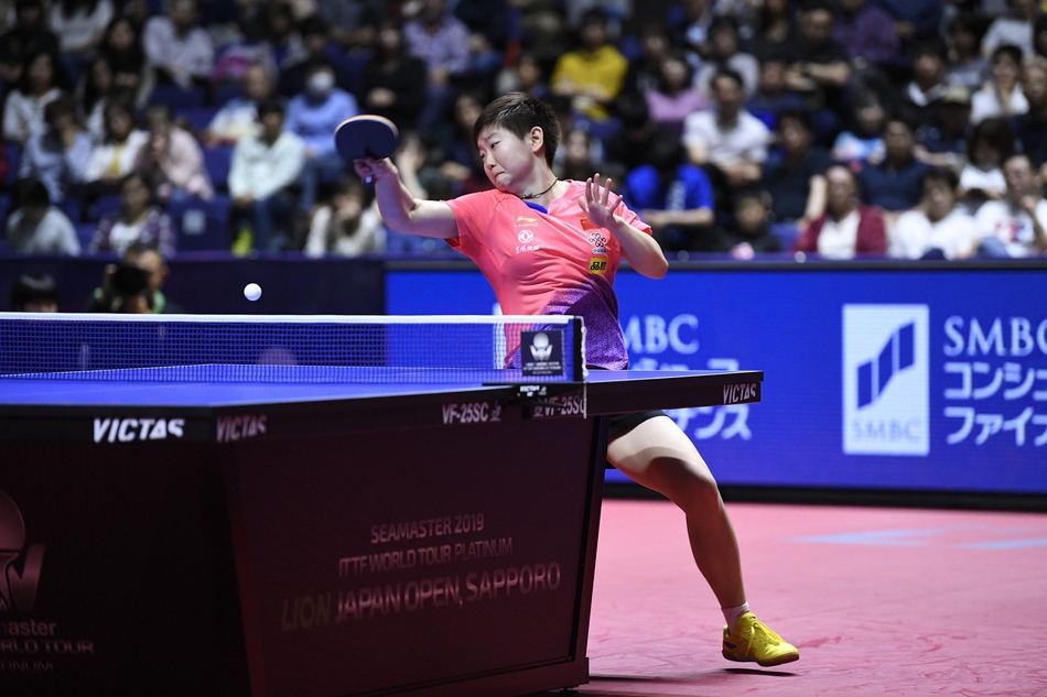 日乒赛孙颖莎女单夺冠