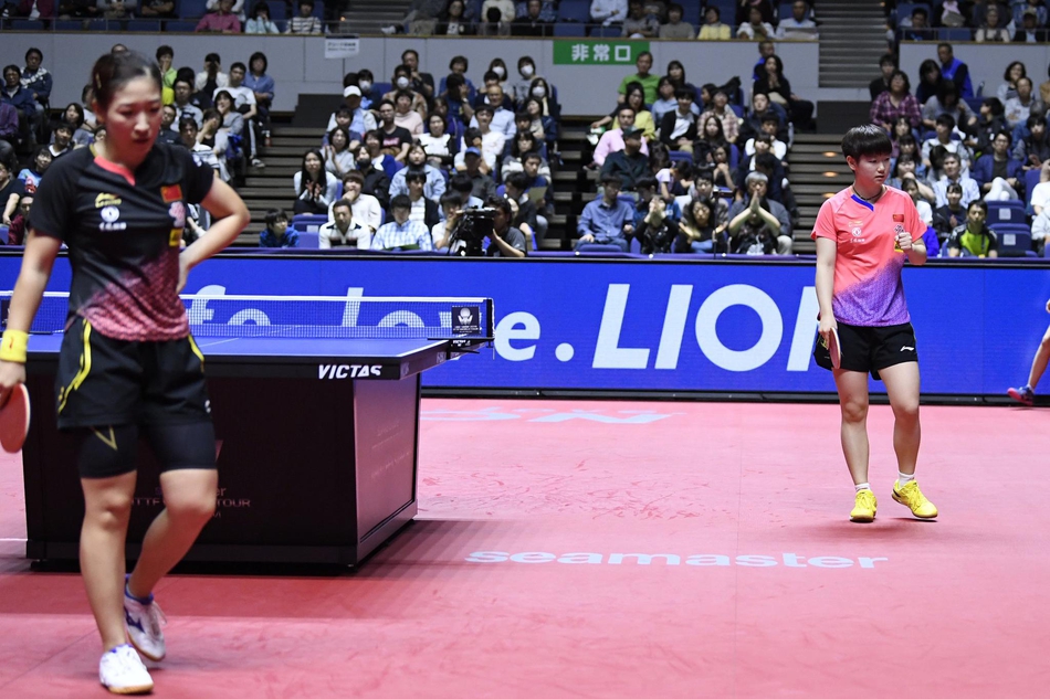 日乒赛孙颖莎女单夺冠