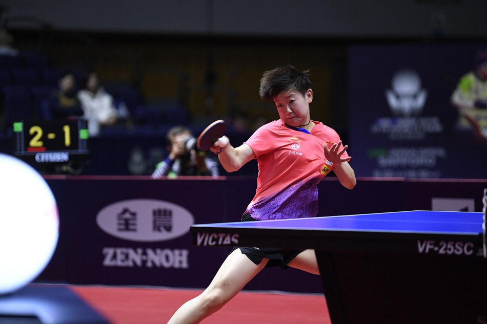 日乒赛孙颖莎女单夺冠