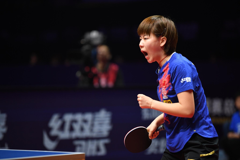 总决赛陈幸同晋级女单八强