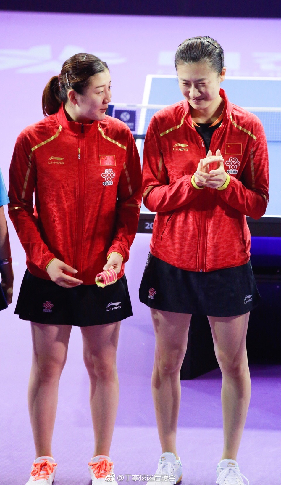 韩国赛陈梦/丁宁女双晋级