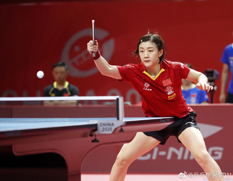 国乒奥运模拟赛女一团进八强