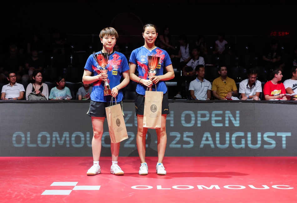 捷克赛顾玉婷/木子女双夺冠