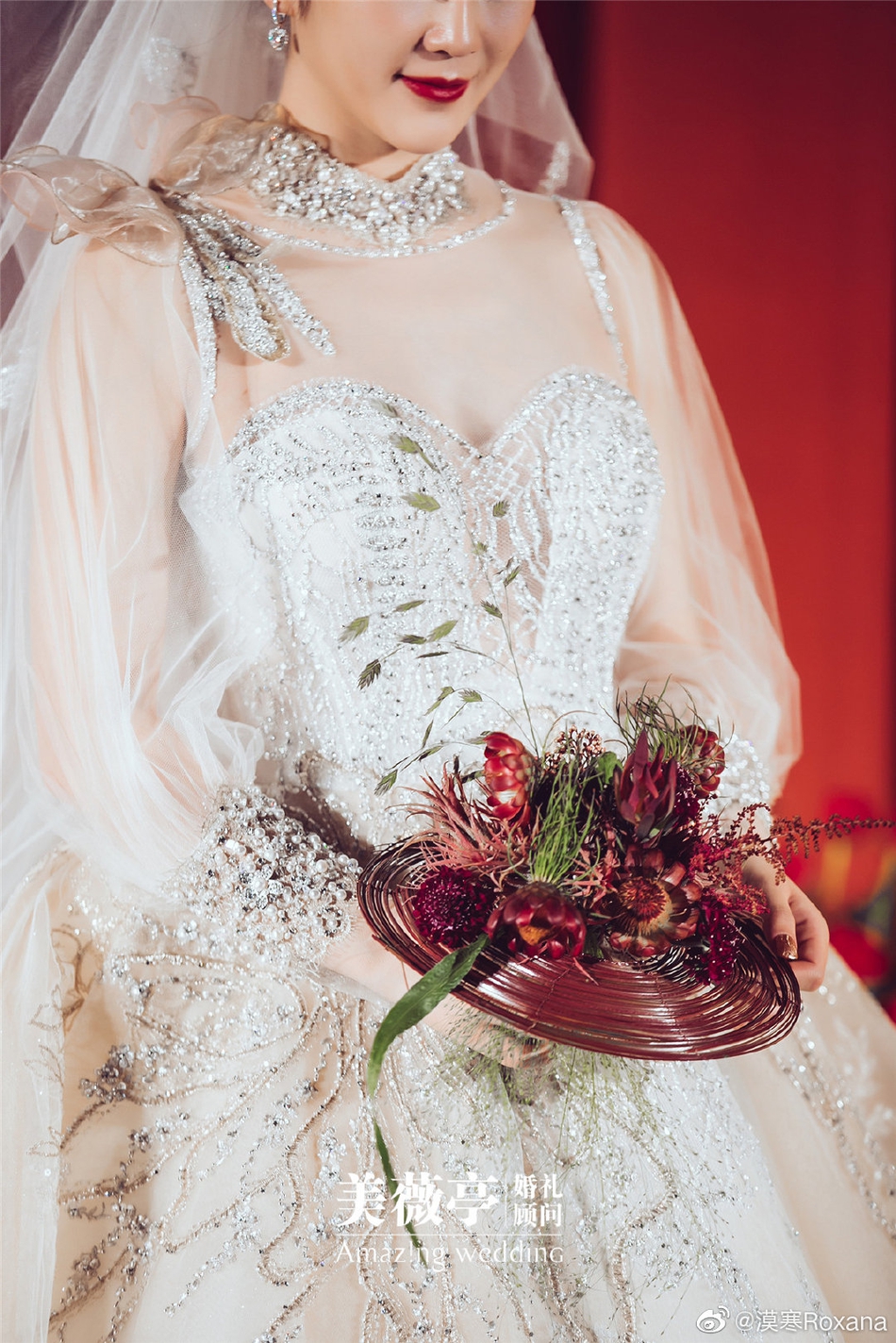 张培萌婚礼现场田径氛围浓烈