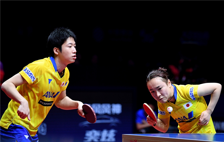 总决赛许昕/刘诗雯混双夺冠