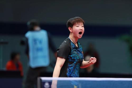 孙颖莎入围全国优秀共青团员名单