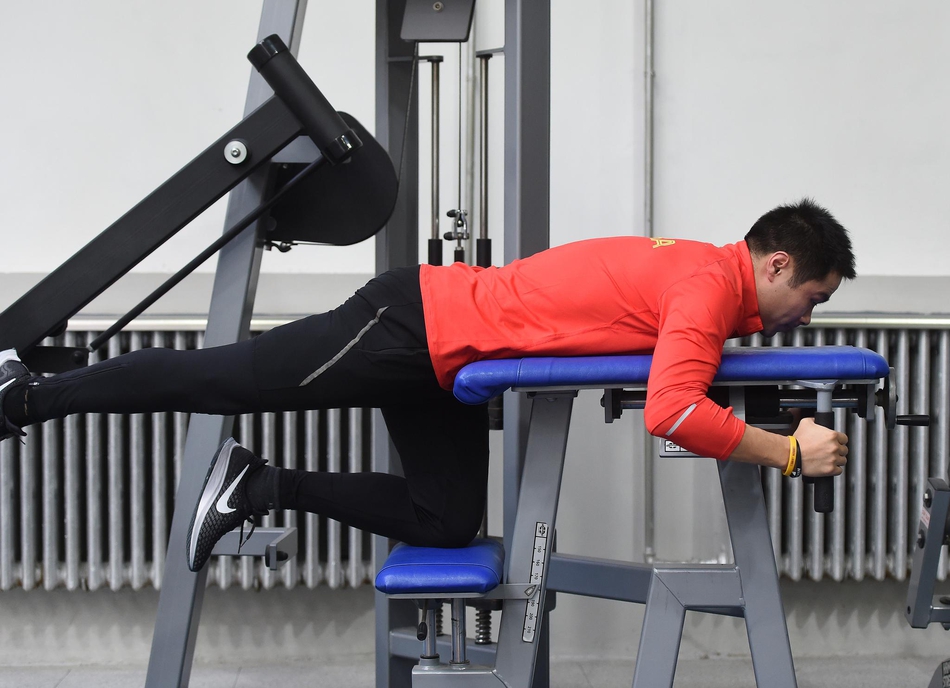 国家田径队冬训备战新赛季