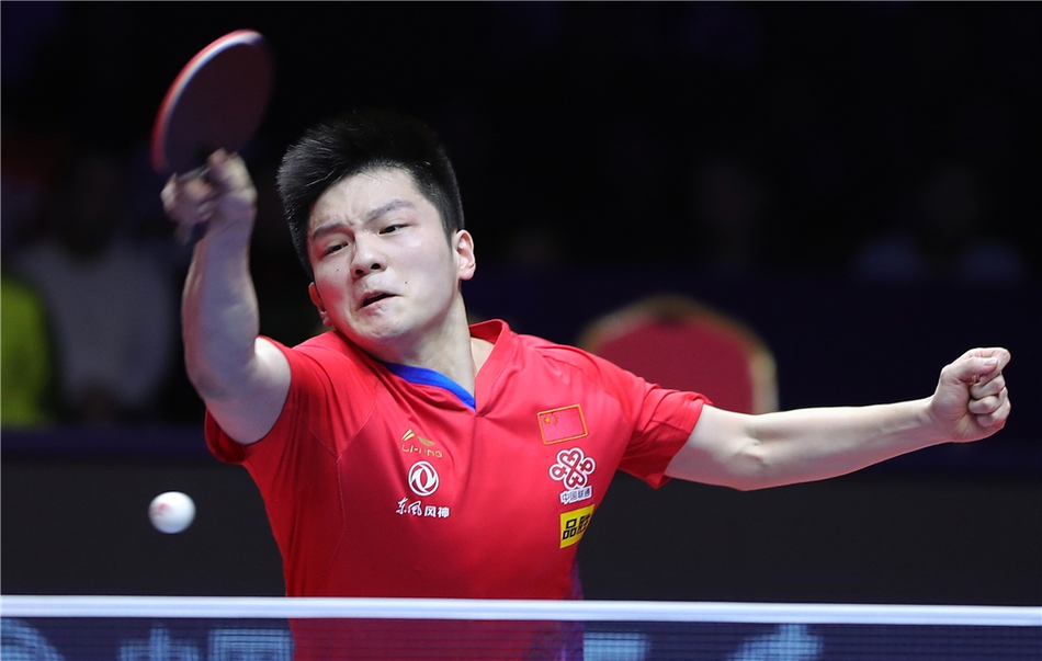 2019年国际乒联巡回赛总决赛,男单决赛,樊振东对阵马龙,最终4-1胜出