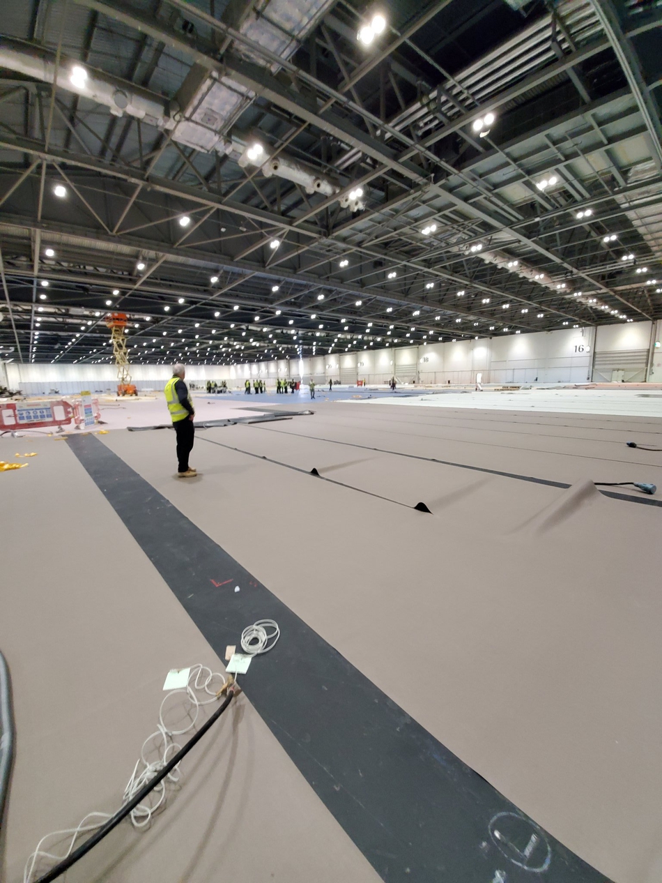 伦敦奥运场馆改成方舱医院