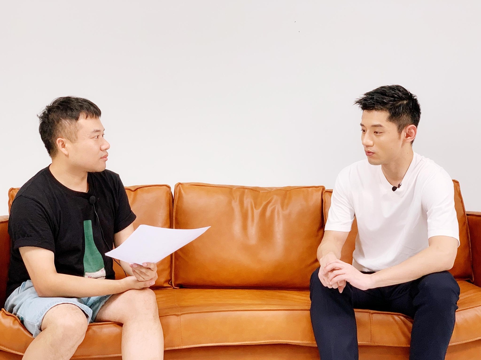 张继科拍摄时尚写真