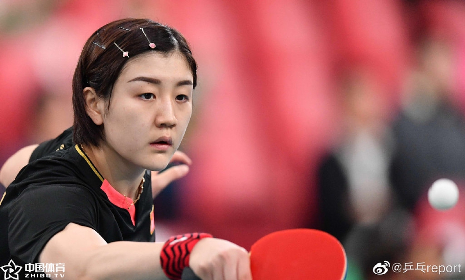 世界杯国乒女团3-0乌克兰