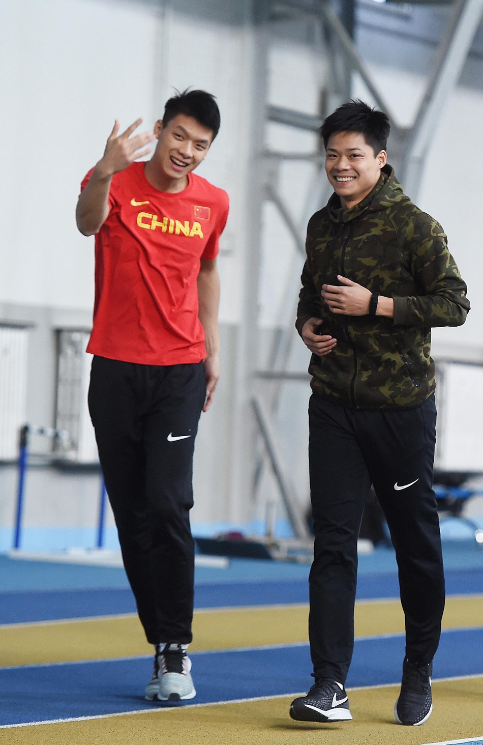 国家田径队冬训备战新赛季