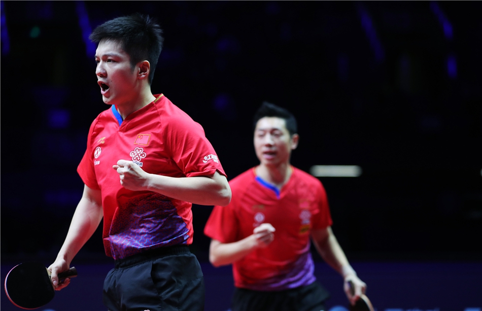 总决赛许昕/樊振东夺冠