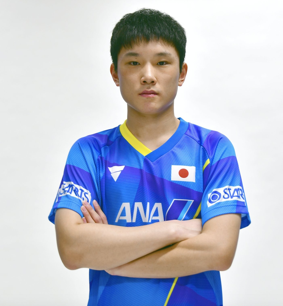 日乒公布2020比赛服 张本为“模特”