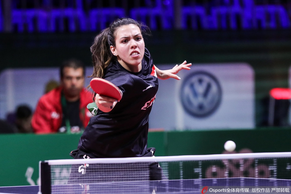 世乒赛丁宁横扫埃及选手