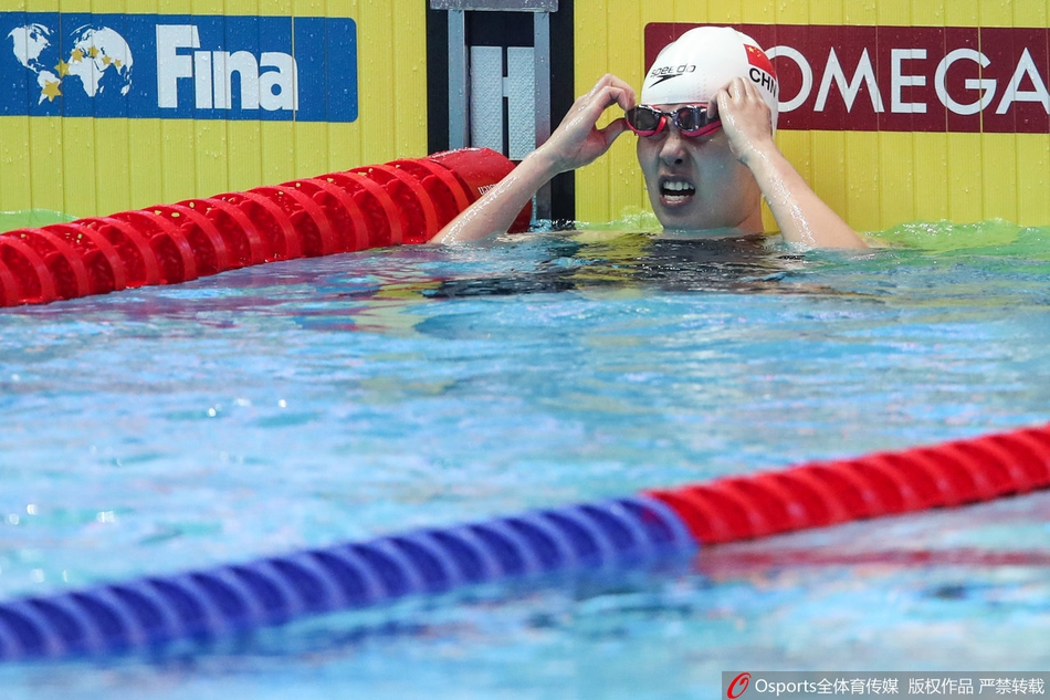 世锦赛100仰傅园慧无缘晋级